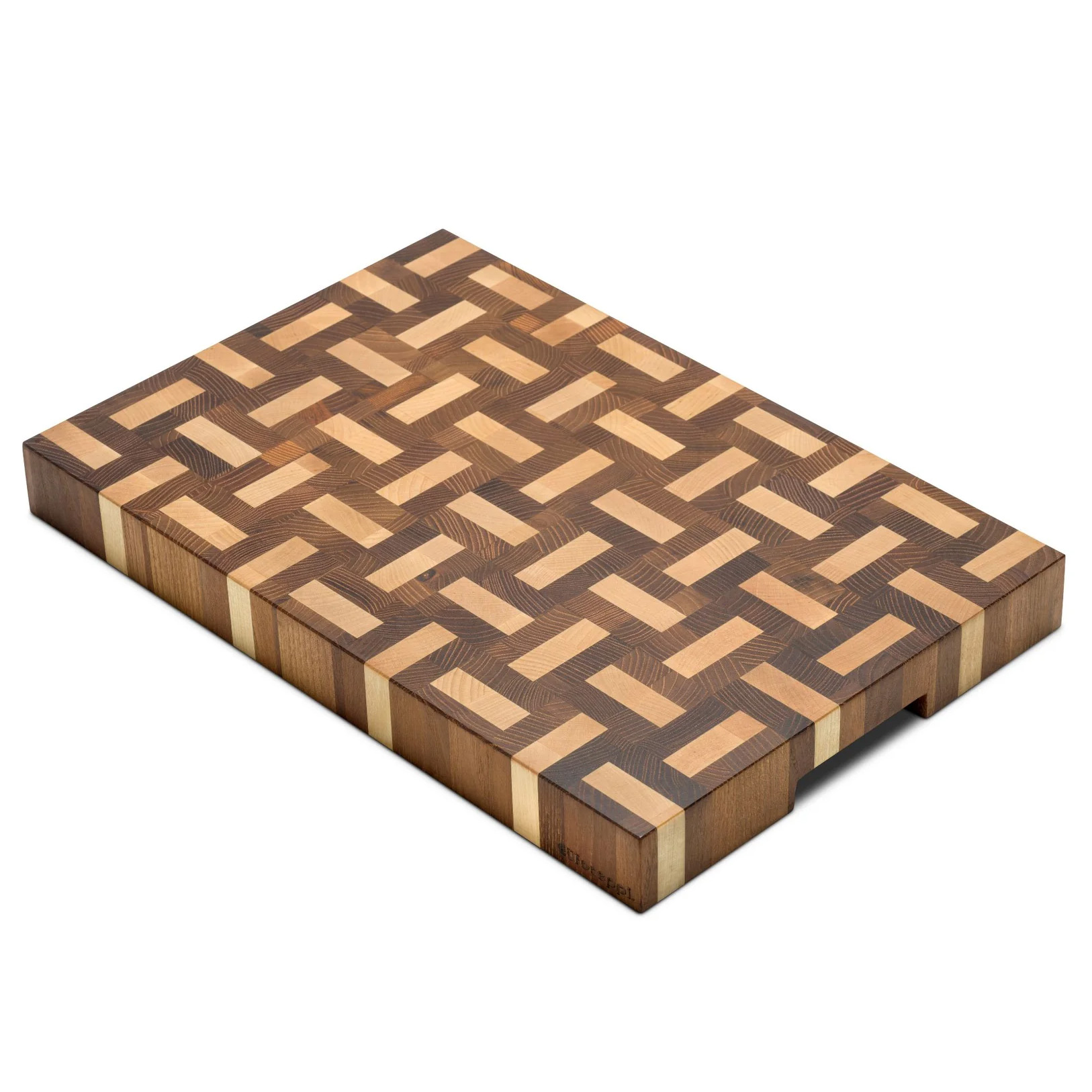 Euroceppi Tweekleurige Snijplank Kopshout TCPER50335.jpg